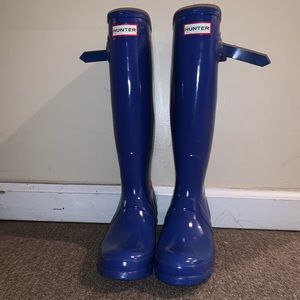 Royal Blue Hunter Rainboots